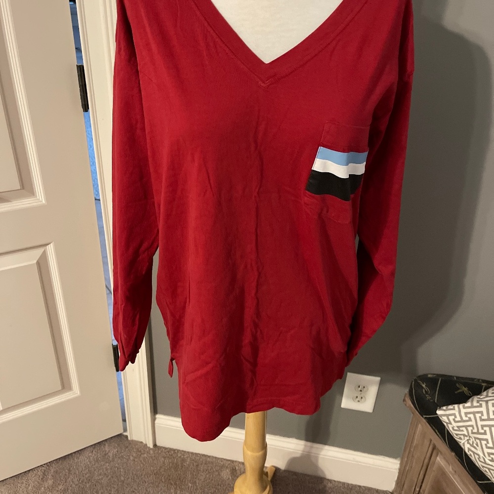 Pink long sleeve tshirt